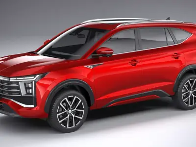 JAC JS8 PRO 2026 3D model