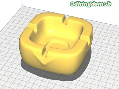 Ashtray Free 3D print model