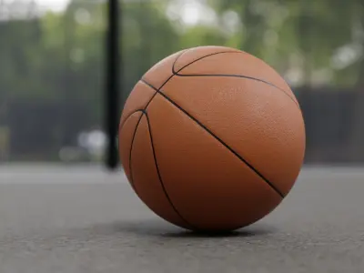Basketball Court 3D model purchase
