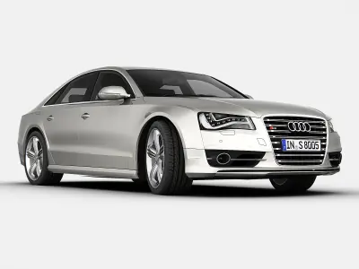 Audi S8 2013 3D model