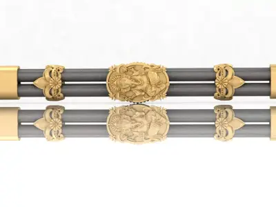 bracelet budda 3D print model