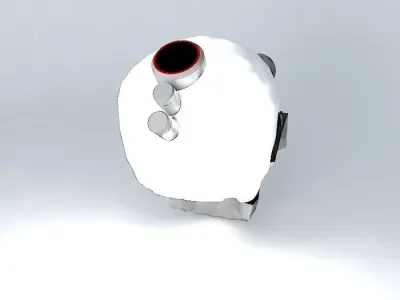 Robot skull Free 3D model