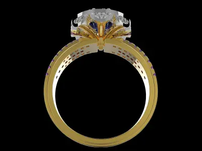 M RINGS N67 3D print model