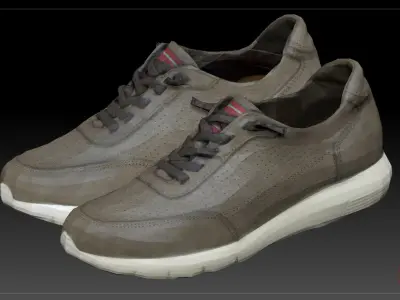 Sneakers 15 Low-poly 3D model