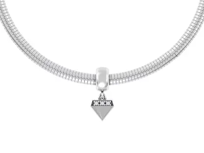 Diamond Charm 3D print model