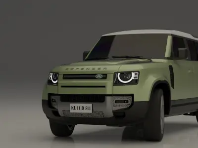 Land Rover Defender 110 3D model