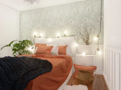 White porcelain switches - Vintage - retro switches 3D model