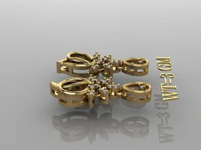 FASION EARING 3D model get