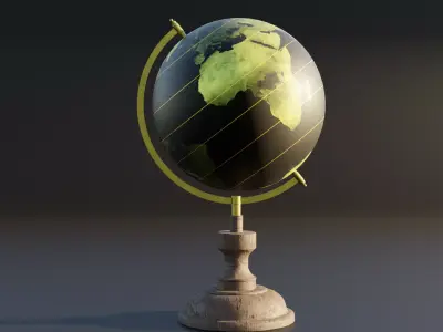 Globe 3D model