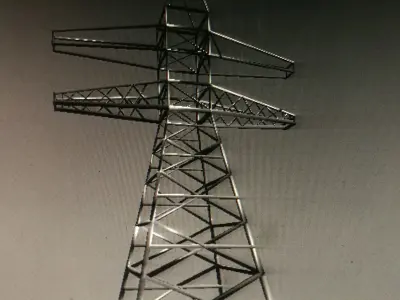 Transmission Tower 3D model
