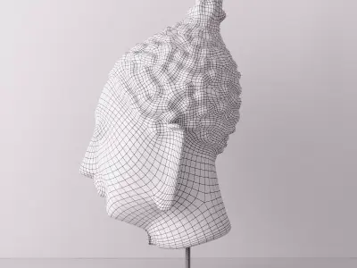 Sukhothai Buddha Head 3D model