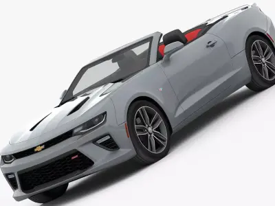 Chevrolet Camaro SS Convertible 2016 3D model