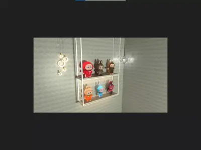 Labubu Collection 3D model