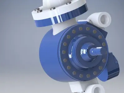 LPG Pump 3D model