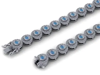 Bracelets 3D Print model - 01 3D print model