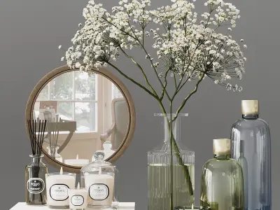 Decoration Set 01 3D model