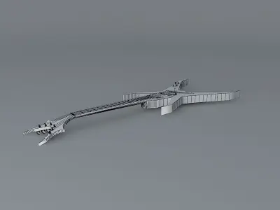 Galixie guitar Free 3D model