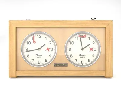 Garde chessclock 3D model