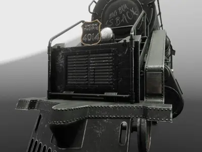 Good old  Big Boy   Low-poly 3D model