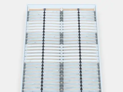 NESTTUN Bed frame 4 Low-poly 3D model