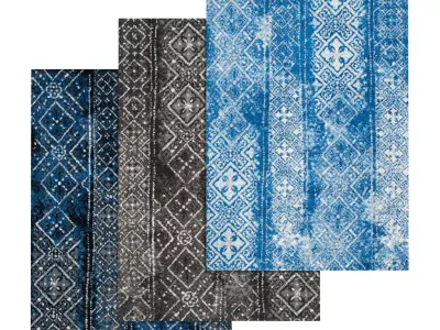 Rug Set 2218 3D model