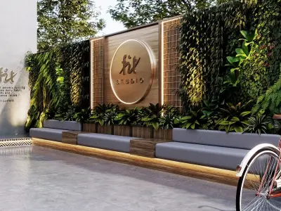 GYM AEROBIC FITNESS CENTER  3D model