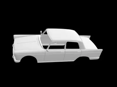 Peugeot 404 Berlina 3D print model