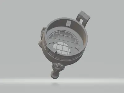 Chinese Ding Furnace Incense 3D print model