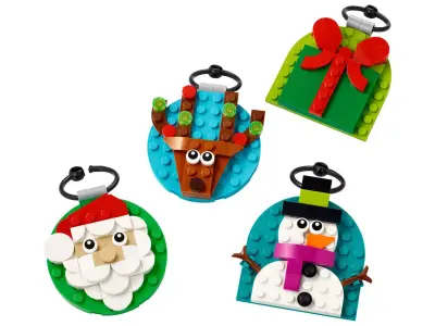 TwindBricks3D - 40744 Christmas Ornament Selection 3D print model