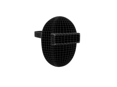 Welding Mask v1 006 Low-poly 3D model
