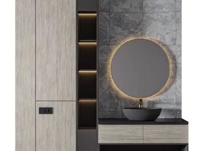 Luxury Bathroom 121 3D model