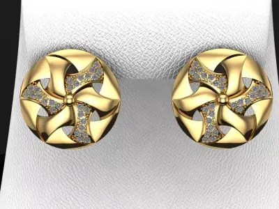 round earing  3D print model