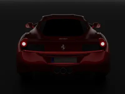 Ferrari 458 Italia 2010 version 3D model