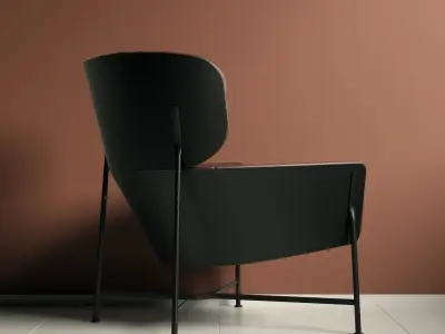 SP01 Caristo Armchair Low Back 3D model