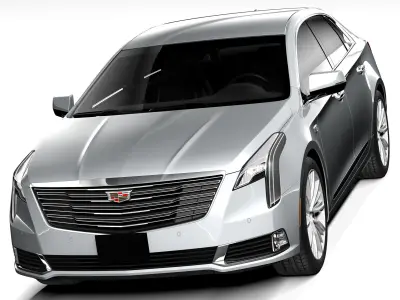 Cadillac XTS 2018 3D model