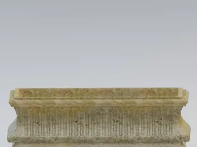 Garden urn planter44 3D model