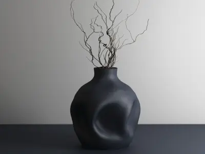 vase pot planter 3d print 867 3D print model
