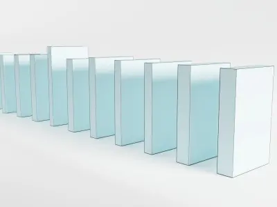 Liverpool Historical Fiction Books Low-poly 3D model