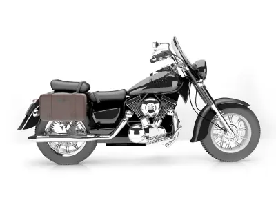 Indian Motorcycle 3D Model 3D model