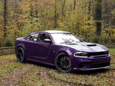 Dodge Charger SRT Hellcat Redeye 2021 3D model