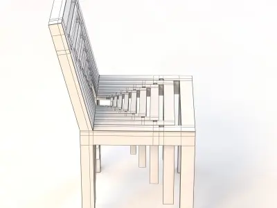 Inception Chair 3D model