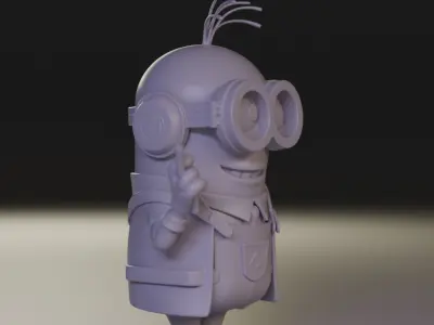 Minions teacher 3D print model