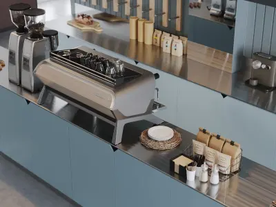 ProVis3D 029 - Cafe 3D model