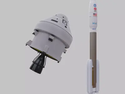 Spaceship  3D Model Collection