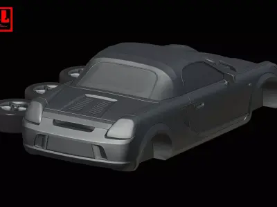 Toyota MR2 W30 Toyota MR-S Spyder Roadster 1999-2007 3D print model