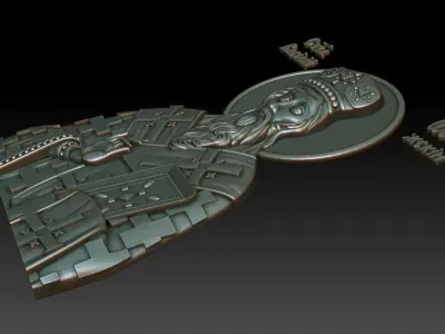 Vasily Ostrozhsky 3D model