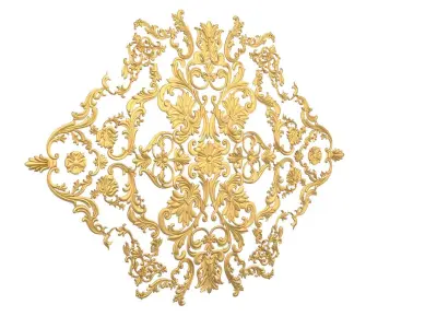 Classic decor ornament 95 3D model