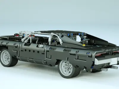 LEGO Doms Dodge Charger 3D model