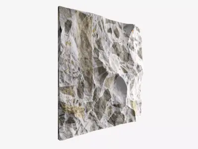 182-RockPanel sandstone rock wall 3D model