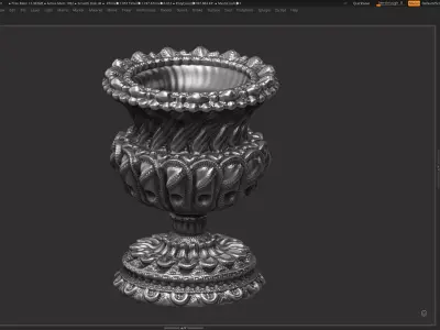 classic vase 3d print model 01 3D print model